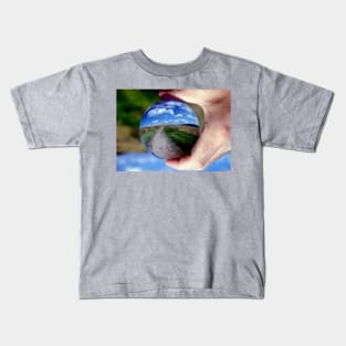 Crystal ball landscape Kids T-Shirt